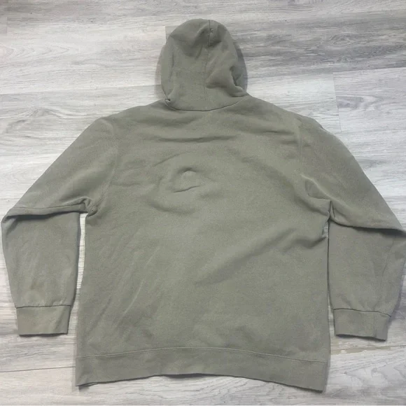 Vintage 90’s Nike center Swoosh RARE Sage Green colour way Pullover hoodie sz L - Picture 4 of 14